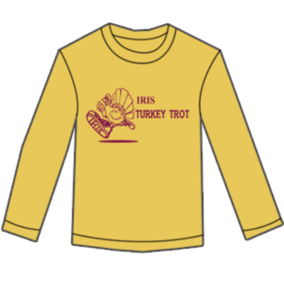 virtual turkey trot 2020 with shirt